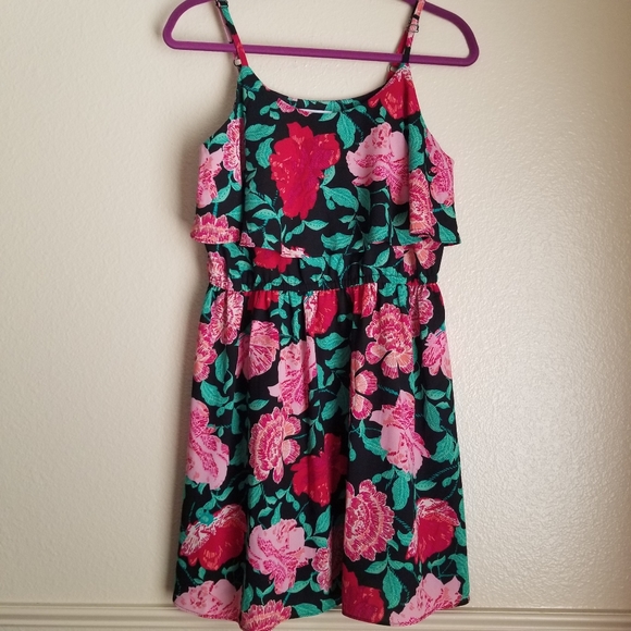 Elle Popover Floral Dress - Picture 2 of 8